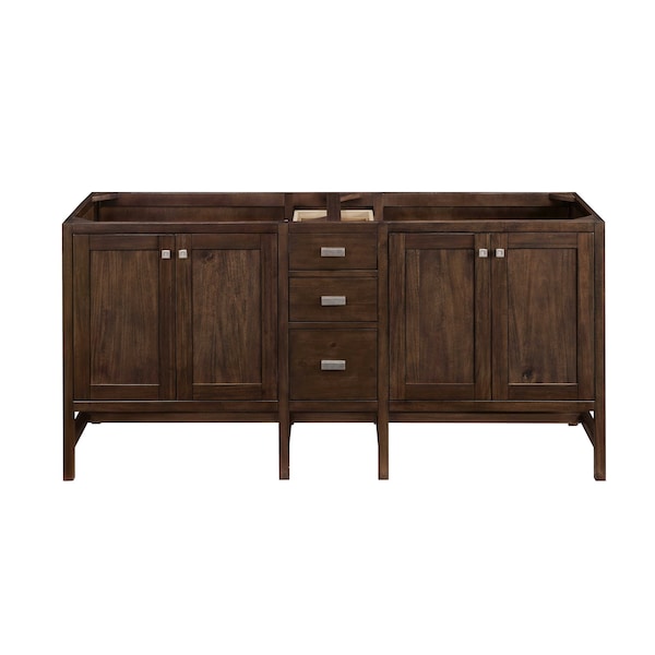James Martin Vanities Addison 72in Double Vanity Cabinet, Mid-Century Acacia E444-V72-MCA - main